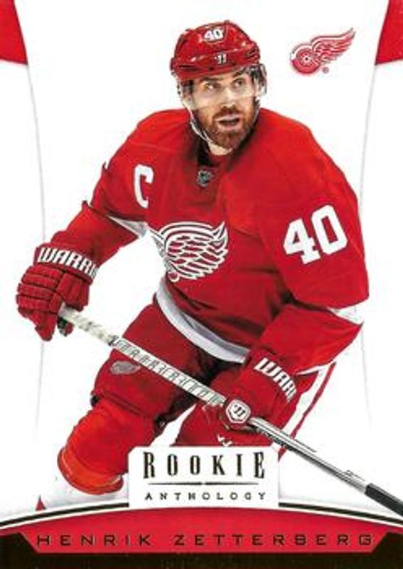 Henrik Zetterberg 2012 Panini Rookie Anthology #61 Base /699 RAW
