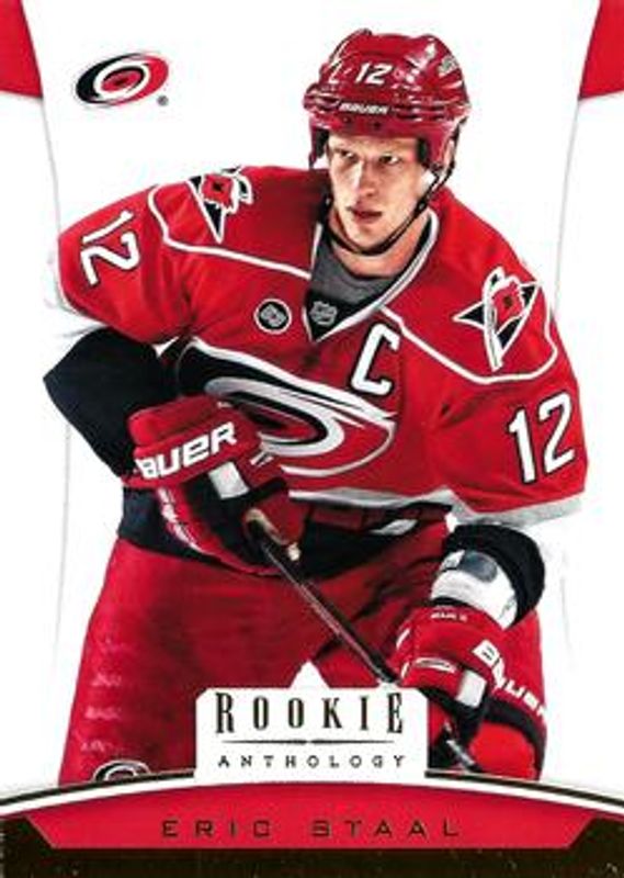 Eric Staal 2012 Panini Rookie Anthology #29 Base /699 RAW