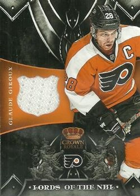 Claude Giroux 2012 Panini Rookie Anthology #LN-CG Crown Royale Lords Of The NHL RAW