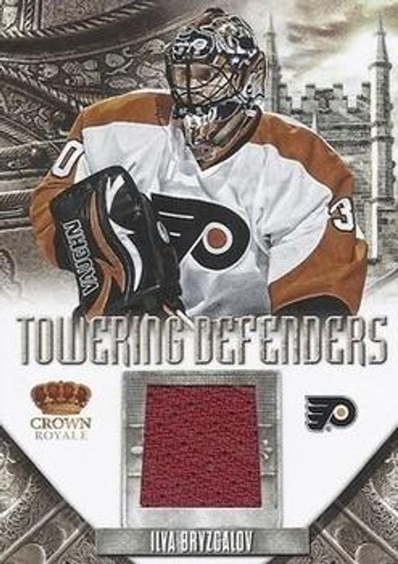Ilya Bryzgalov 2012 Panini Rookie Anthology #TD-IB Crown Royale Towering Defenders RAW