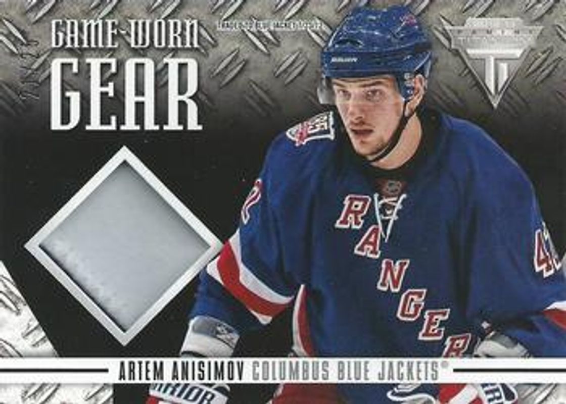 2012 Panini Rookie Anthology #GG-AA Titanium Game worn Gear Patch /25