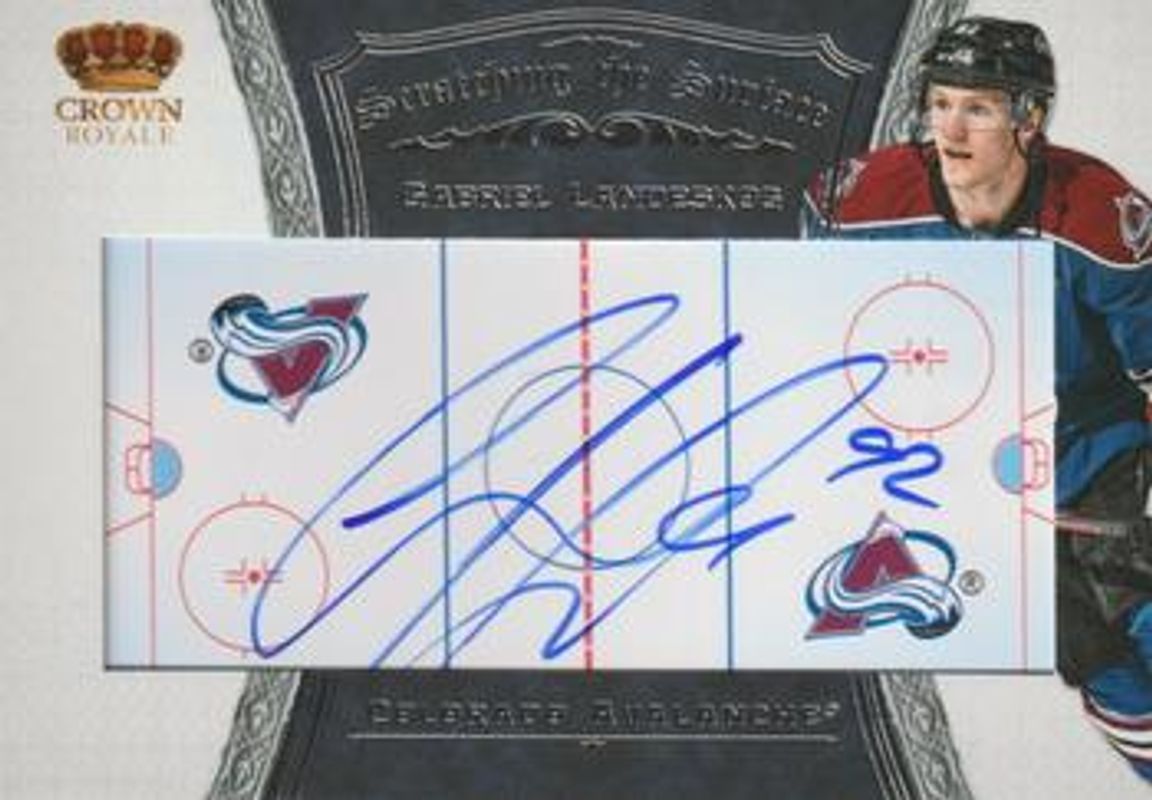Gabriel Landeskog 2012 Panini Rookie Anthology #SS-GL Crown Royale Scratching the Surface RAW
