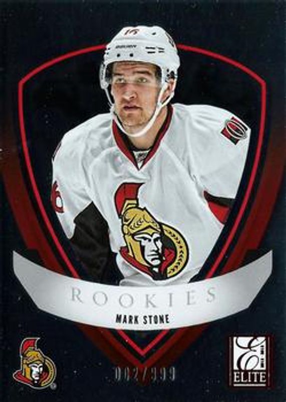 Mark Stone 2012 Panini Rookie Anthology #48 Elite Rookies /999 RAW