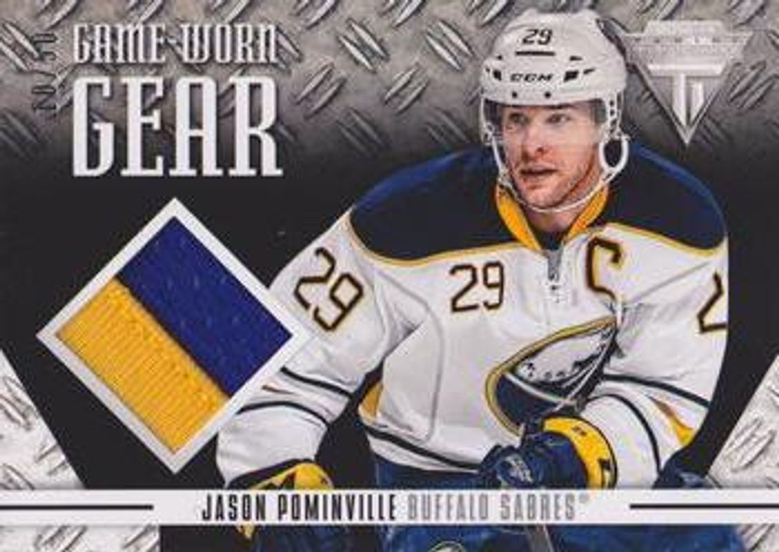 2012 Panini Rookie Anthology #GG-JP Titanium Game worn Gear Prime /50