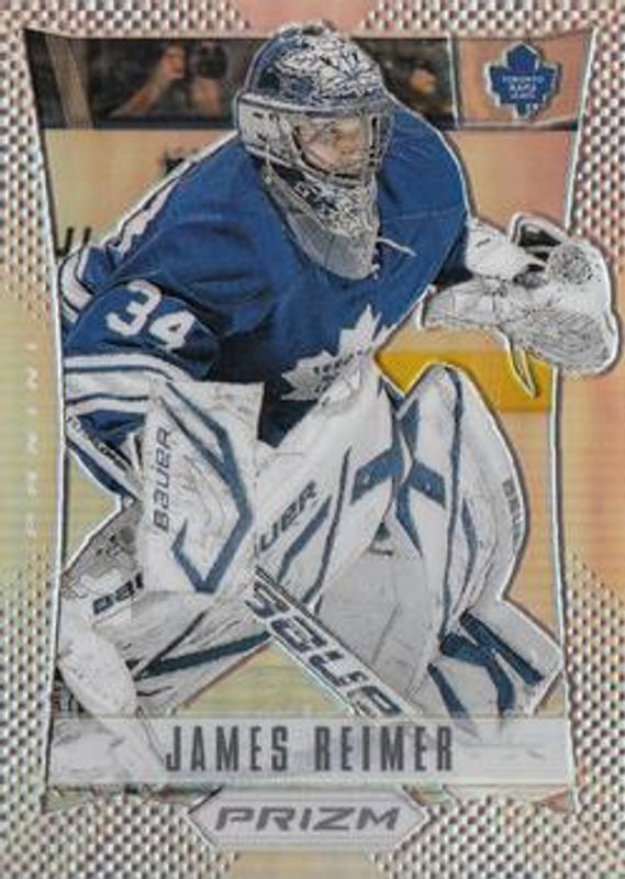 James Reimer 2012 Panini Rookie Anthology #47 Rainbow RAW