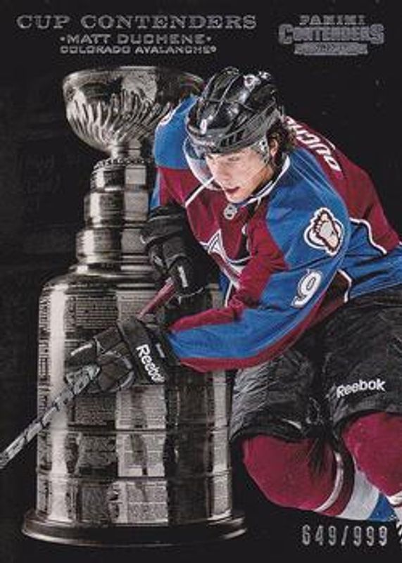 Matt Duchene 2012 Panini Rookie Anthology #C4 Cup Contenders /999 RAW