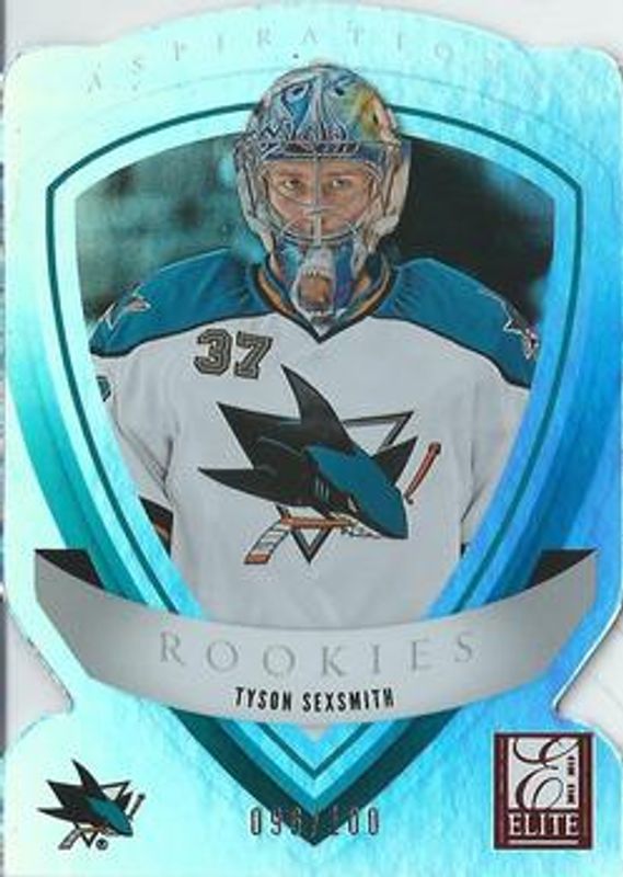 Tyson Sexsmith 2012 Panini Rookie Anthology #24 Elite Rookies Aspirations /100 RAW