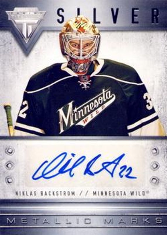 2012 Panini Rookie Anthology #75 Titanium Metallic Marks - Silver