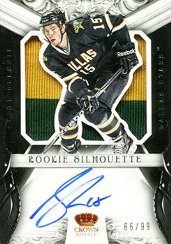 Scott Glennie 2012 Panini Rookie Anthology #52 Crown Royale Rookie Silhouette Prime /99 RAW