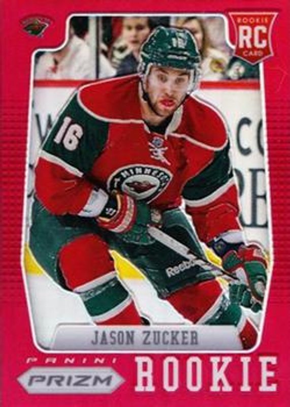 Jason Zucker 2012 Panini Rookie Anthology #80 Rookie Red /50 RAW