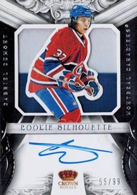 Gabriel Dumont 2012 Panini Rookie Anthology #74 Crown Royale Rookie Silhouette Prime /99 RAW