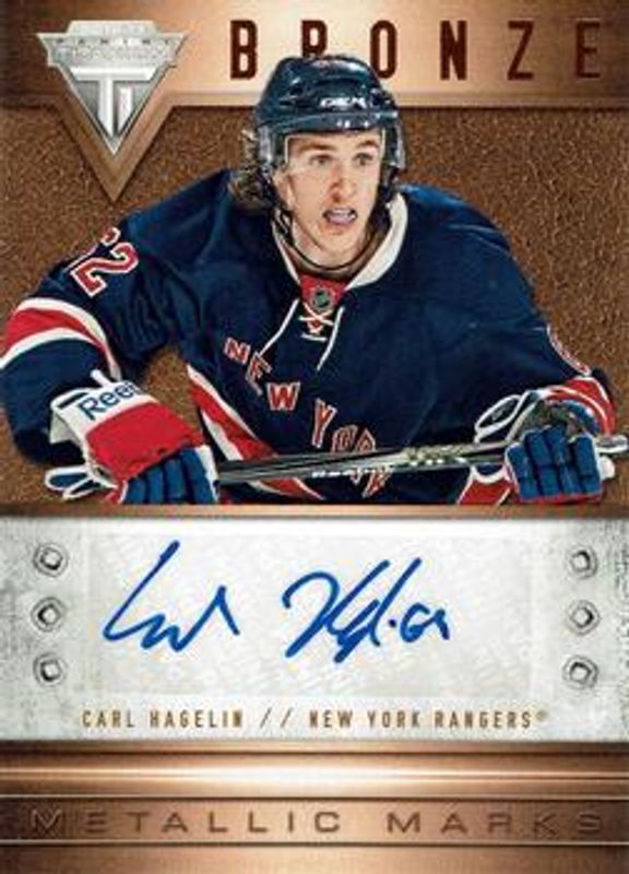 2012 Panini Rookie Anthology #11 Titanium Metallic Marks Bronze