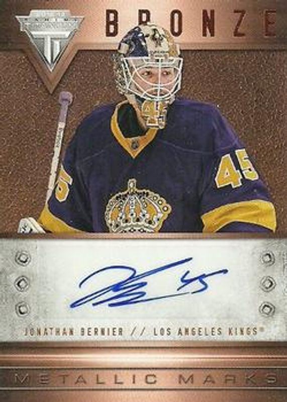 2012 Panini Rookie Anthology #33 Titanium Metallic Marks Bronze