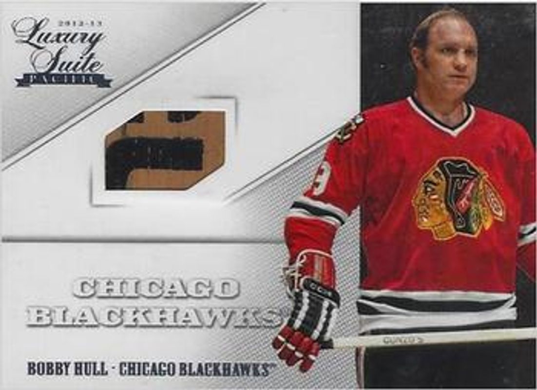 Bobby Hull 2012 Panini Rookie Anthology #5 Pacific Luxury Suite Memorabilia RAW