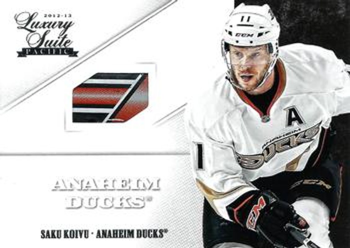 2012 Panini Rookie Anthology #38 Pacific Luxury Suite Memorabilia