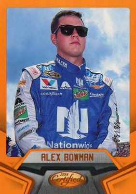 2016 Certified NASCAR #34 Mirror Orange /15
