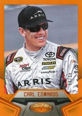 2016 Certified NASCAR #4 Mirror Orange /15