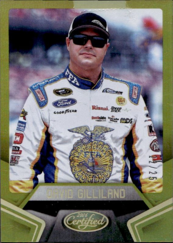 2016 Certified NASCAR #37 Mirror Gold /15