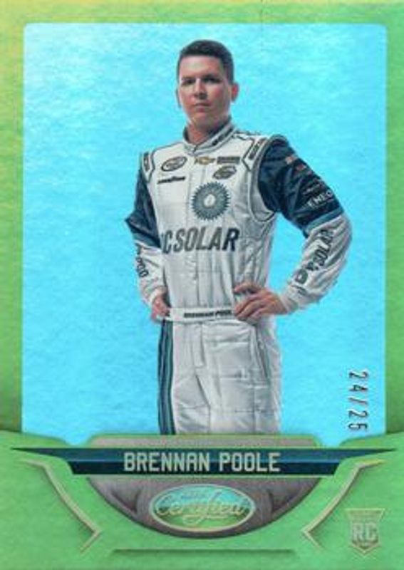 2016 Certified NASCAR #93 Mirror Gold /15