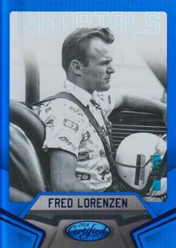 2016 Certified NASCAR #70 Mirror Blue /20