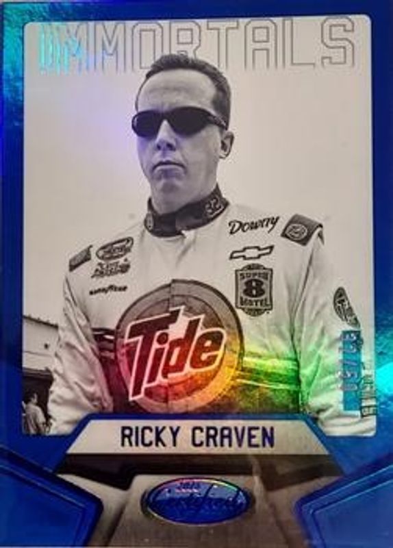 2016 Certified NASCAR #80 Mirror Blue /20