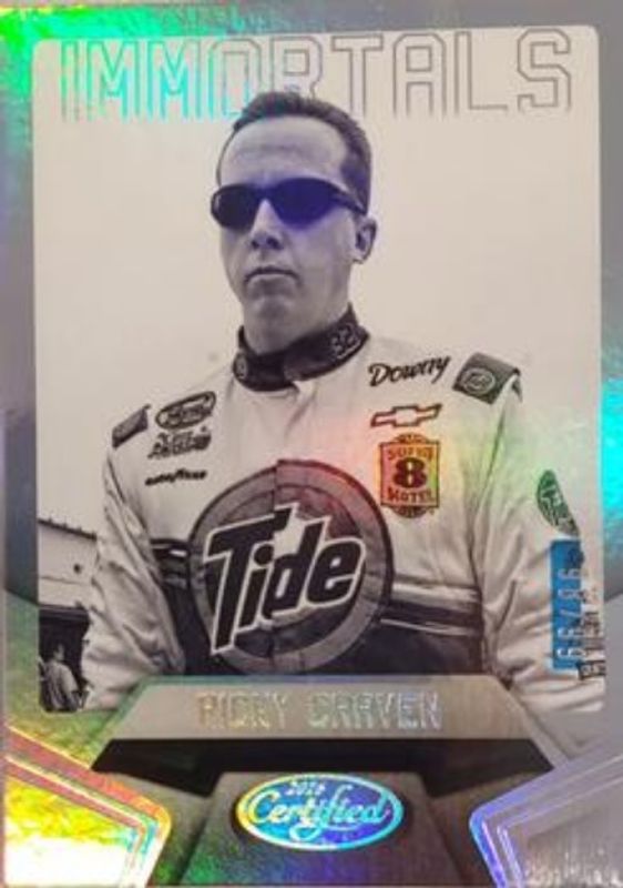 2016 Certified NASCAR #80 Mirror Silver /15