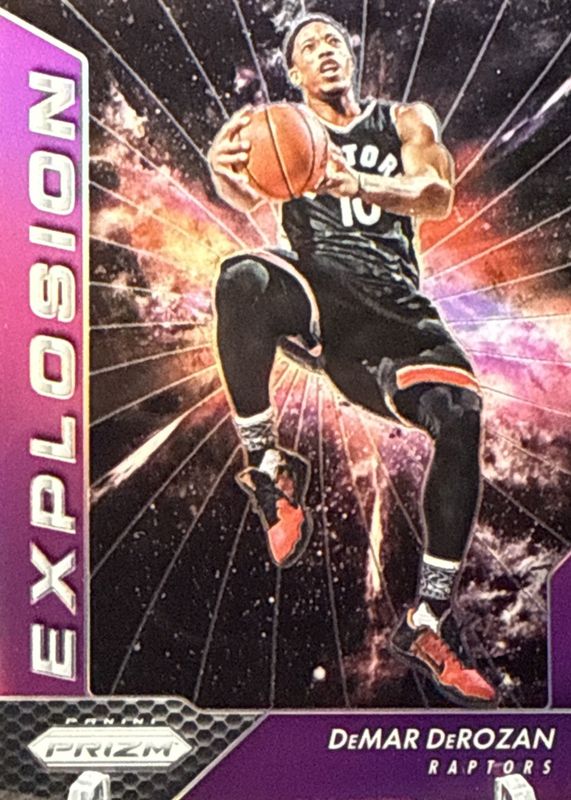 2016 Prizm #12 Explosion - Purple /75
