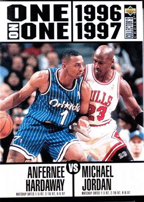 1996 Upper Deck Collector's Choice #356 One on One (w/A. Hardaway)