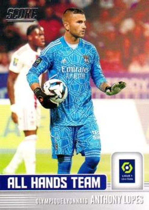 Anthony Lopes 2022 Score Ligue 1 Uber Eats #3 All Hands Team RAW