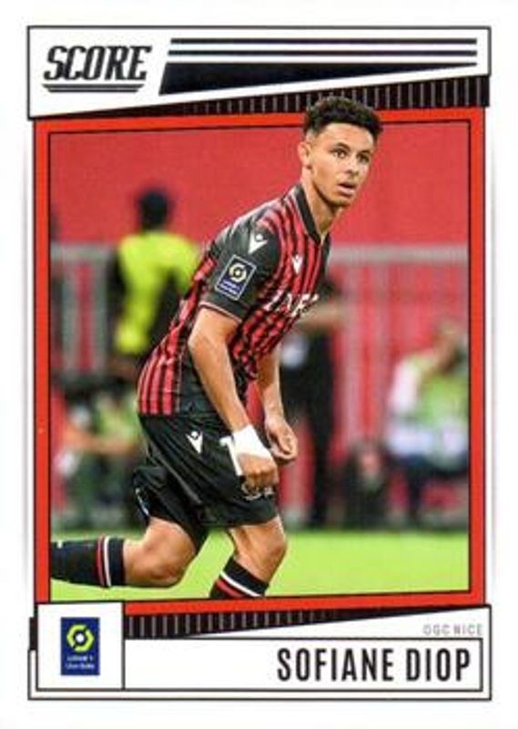 Sofiane Diop 2022 Score Ligue 1 Uber Eats #106 Base RAW