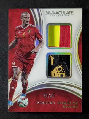 2017 Immaculate #AD-VK Acetate Dual Patches /35