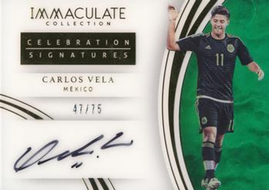 2017 Immaculate #CS-CVE Celebration Signatures /75