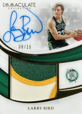 2018 Immaculate #PP-LBD Premium Patch Autographs (/15)