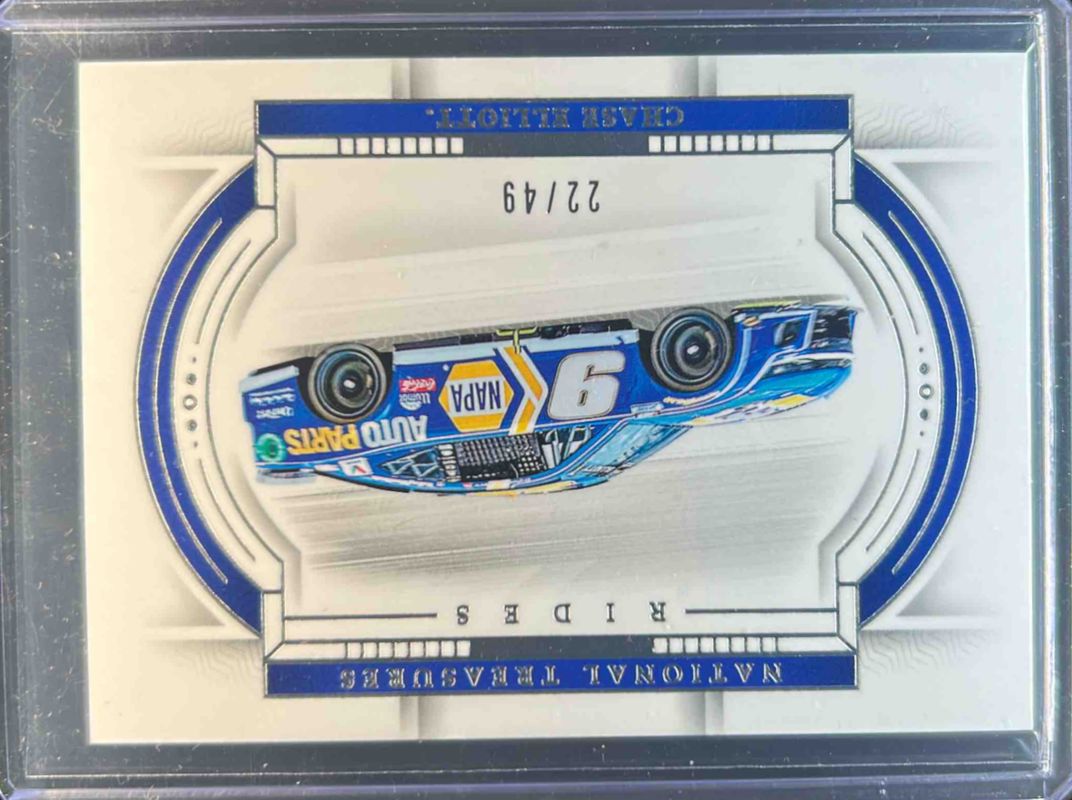 Chase Elliott 2024 National Treasures NASCAR #60 Rides /49 RAW