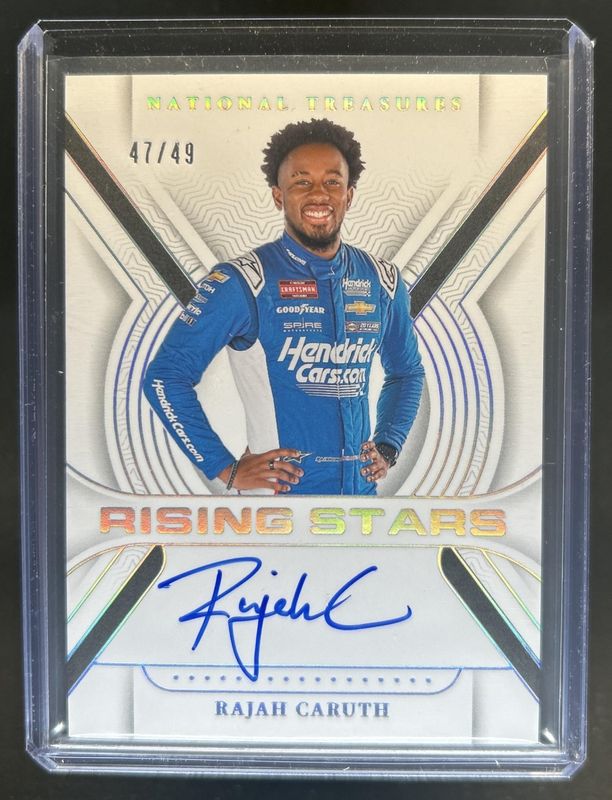 2024 National Treasures NASCAR #RS-RCT Rising Stars - Holo Silver /49