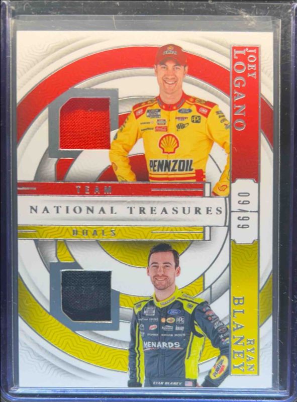 2024 National Treasures NASCAR #TD-PRS Team Duals /99