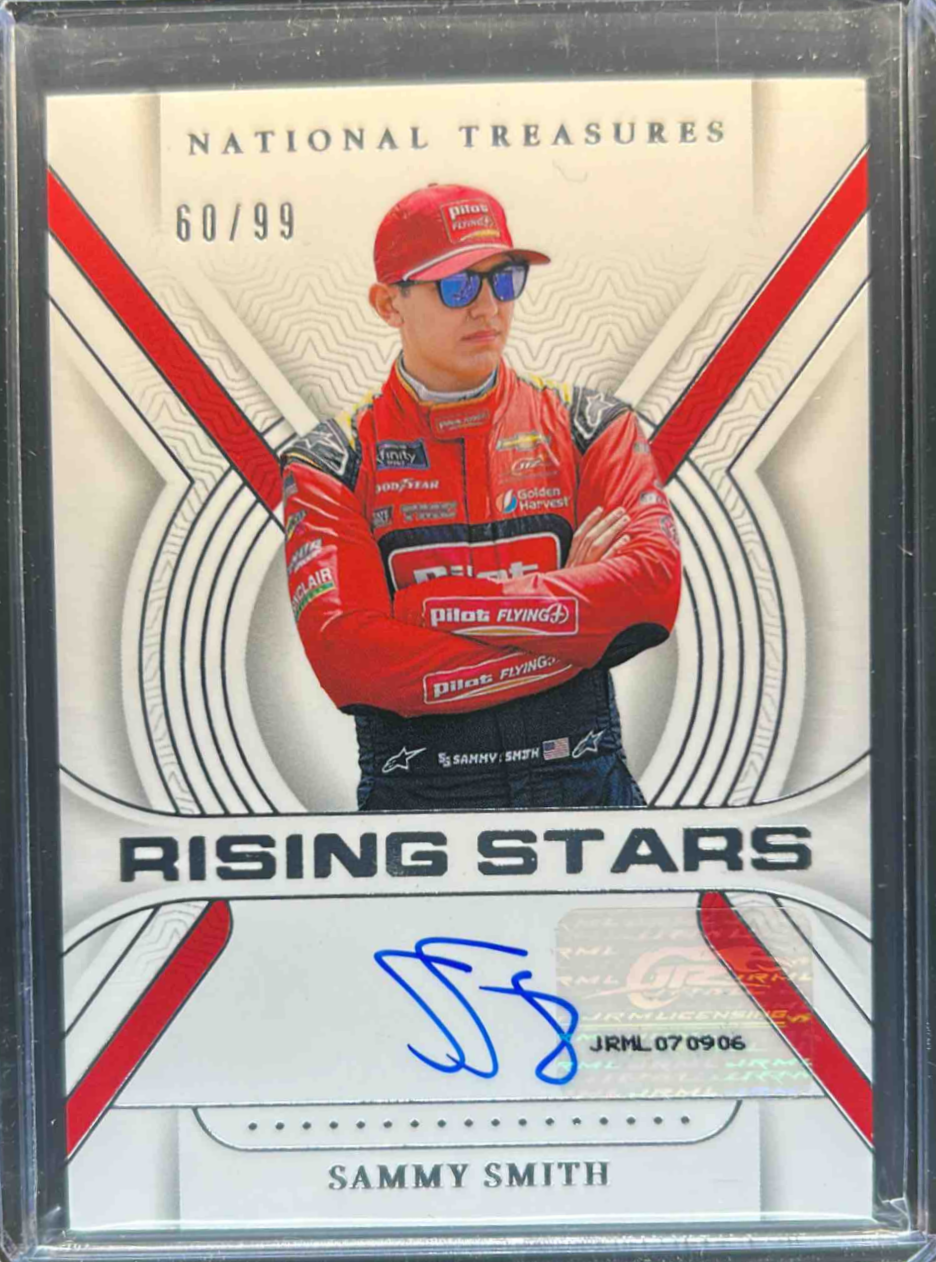 Sammy Smith 2024 National Treasures NASCAR #RS-SST Rising Stars /99 ...