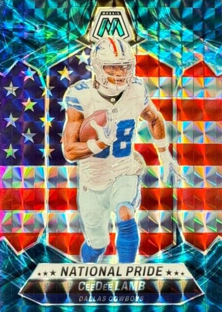 CeeDee Lamb 2024 Mosaic #262 National Pride - Genesis /(SSP) Price