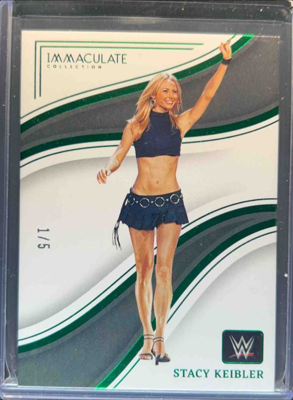 Stacy Keibler 2023 Immaculate #95 Green /5 Price Guide - Sports Card ...