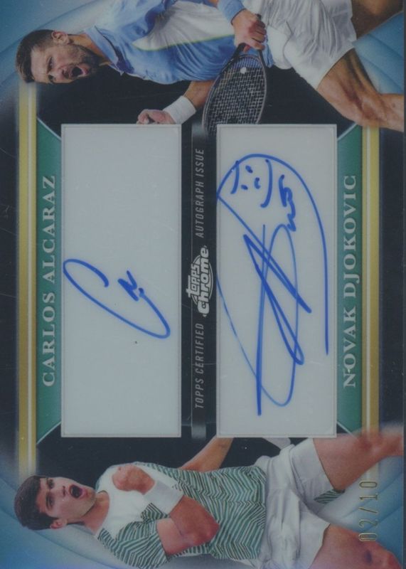 2024 Topps Chrome #AIV-CAZ Image Variation Autographs - Black Refractor /10