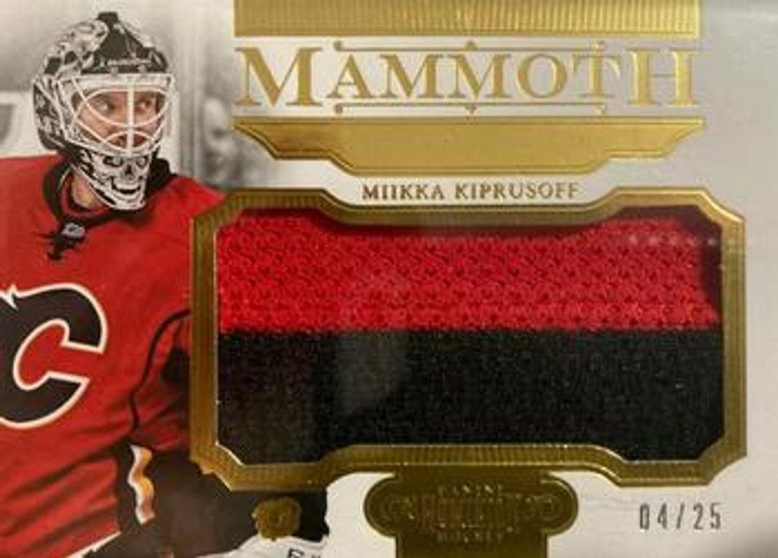 2013 Dominion #M-MK Mammoth Jerseys Prime /25