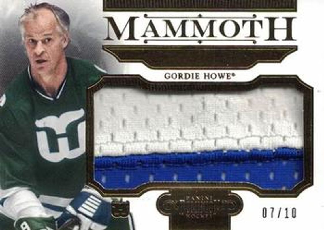 2013 Dominion #M-GH Mammoth Jerseys Patch /10