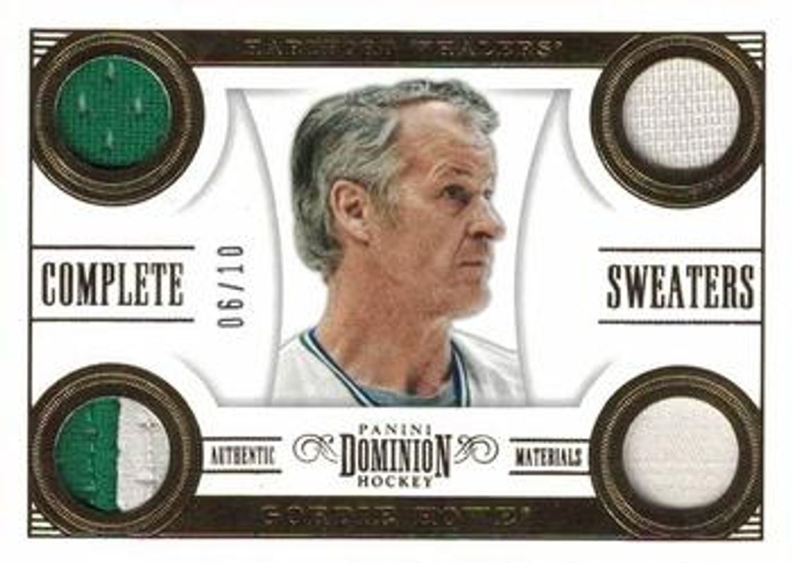 2013 Dominion #CS-GH Complete Sweaters /25