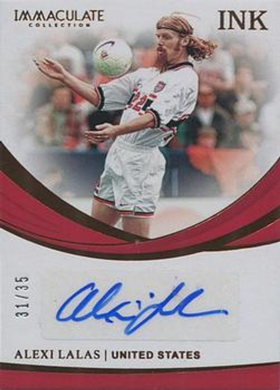 2018 Immaculate #I-ALA Ink - Bronze /50