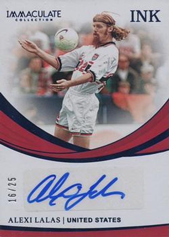 2018 Immaculate #I-ALA Ink - Sapphire /25