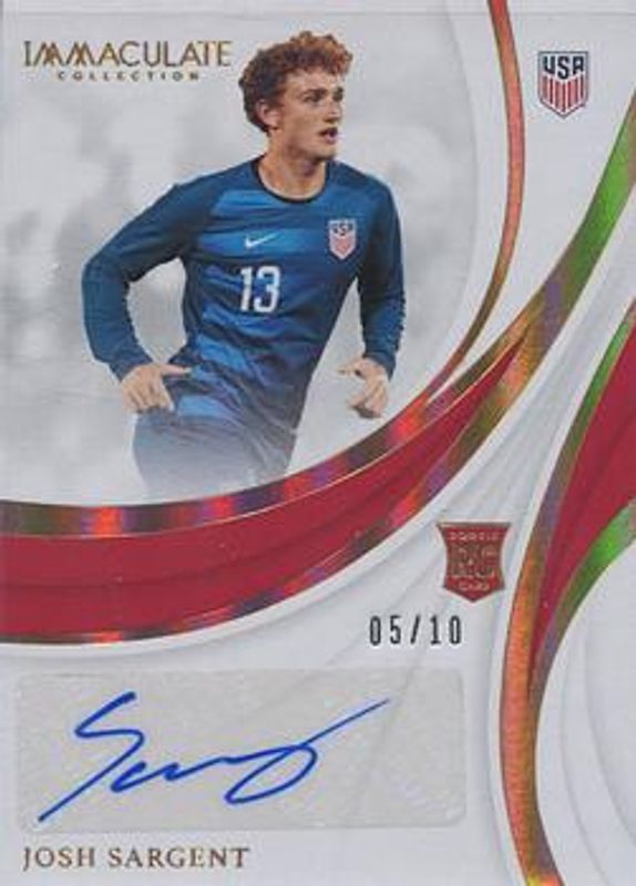 2018 Immaculate #RA-JSA Rookie Autographs - Gold /10