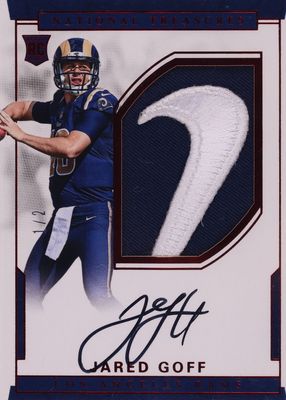 2016 National Treasures #101 Rookie Patch Auto - Red Brand Logo /2