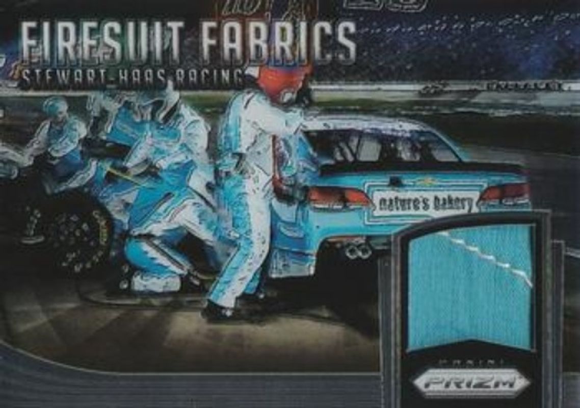 Haas F1 Team 2016 Prizm NASCAR #FFT-DP Firesuit Fabrics Team /249 RAW