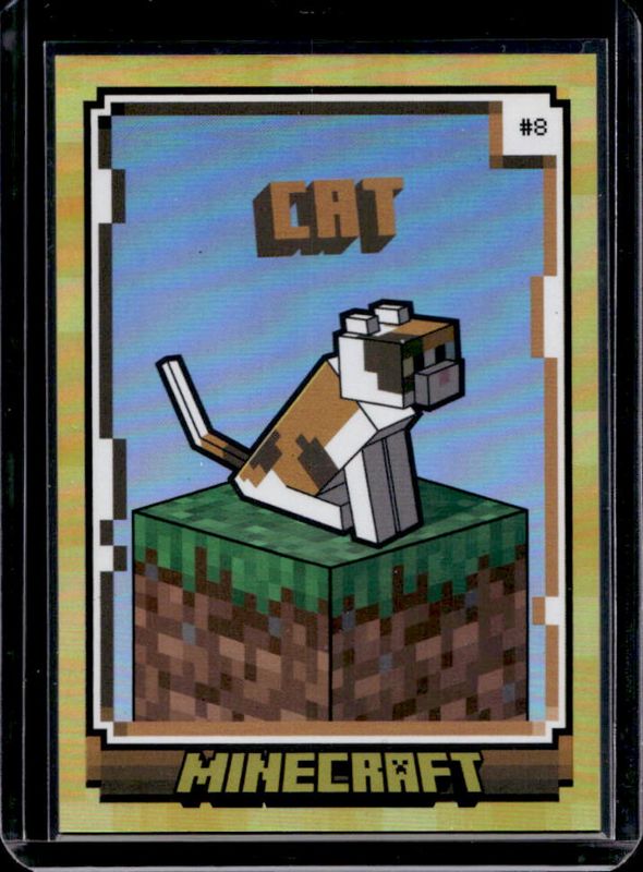 2025 Minecraft 15th Anniversary #8 Gold /99