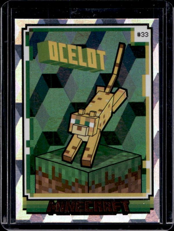 2025 Minecraft 15th Anniversary #33 Cubic